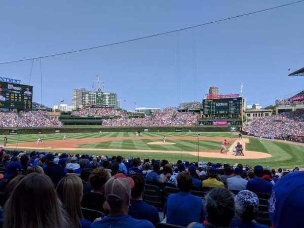Wrigley Field, section: 114, row: 4, seat: 7