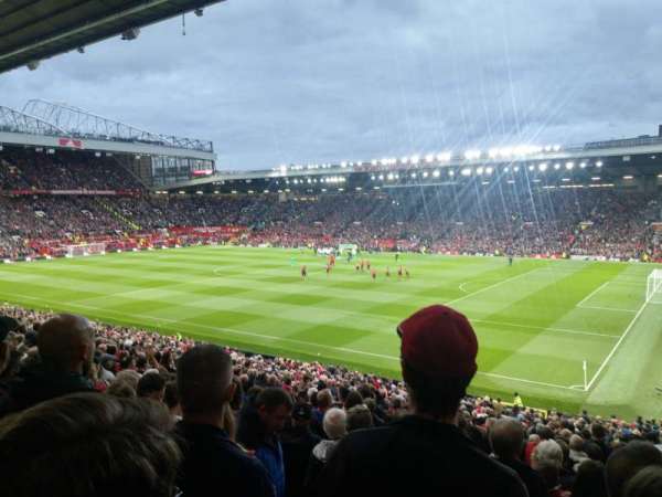 Old Trafford, section: N2412, row: 20