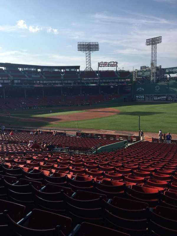 Fenway Park, section: Grandstand 10, row: 2, seat: 3