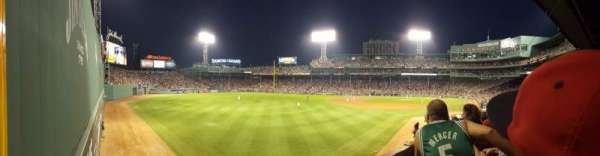 Fenway Park, section: Grandstand 33, row: 2, seat: 14