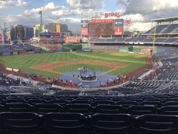 Nationals Park, section: 213, row: J, seat: 13