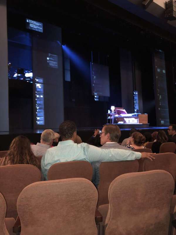 Music Box Theatre, section: Orchestra L, row: H, seat: 13