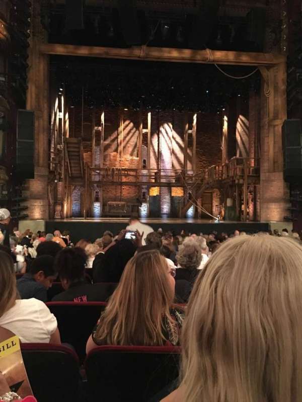 CIBC Theatre, section: Orchestra C, row: T, seat: 104