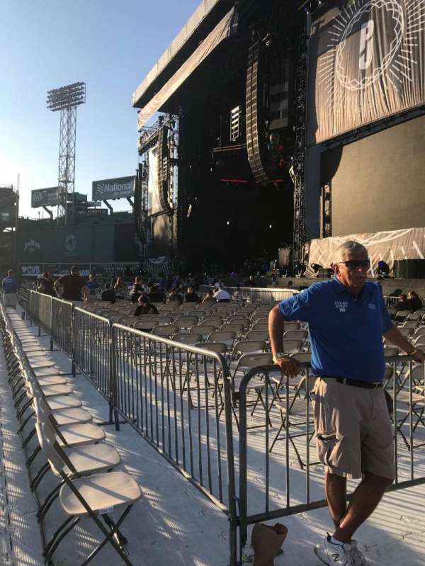 Fenway Park, section: A1, row: 14, seat: 28