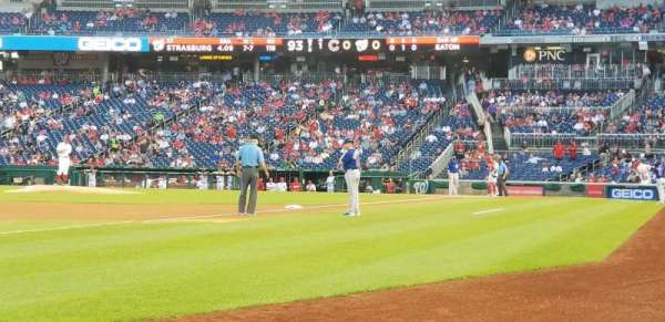 Nationals Park, section: 111, row: a, seat: 1