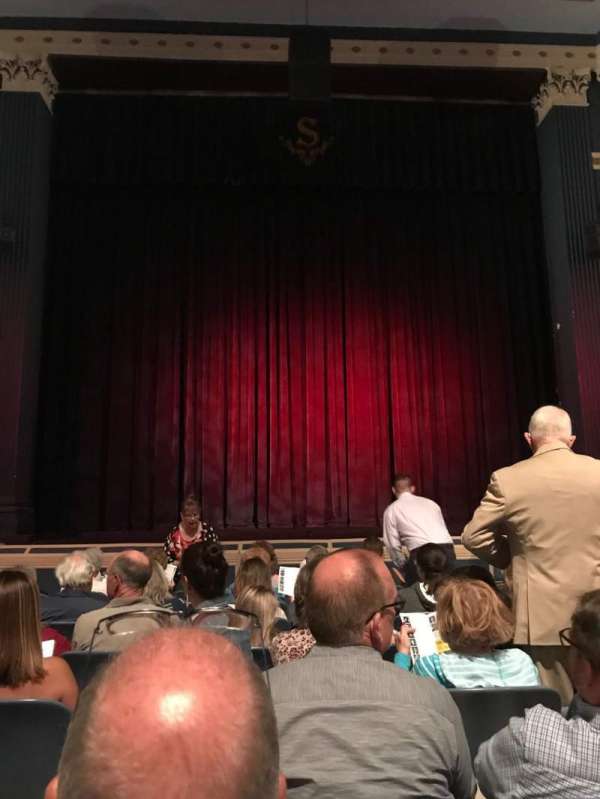 Baldwin Theatre, section: Main Stage Center, row: H, seat: 110