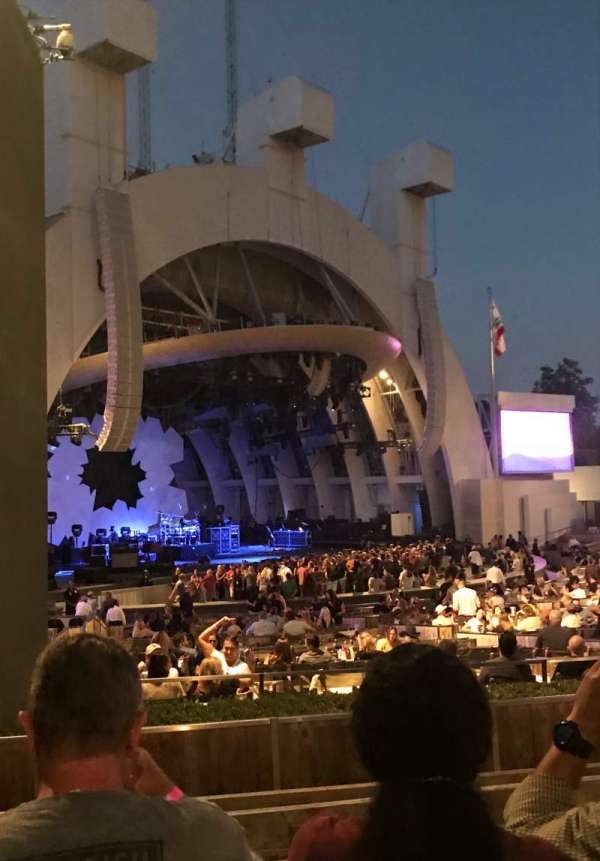 Hollywood Bowl, section: E, row: 6, seat: 37
