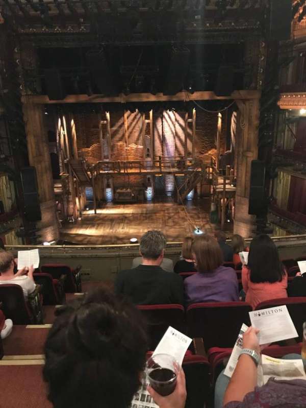 CIBC Theatre, section: Mezzanine RC, row: G, seat: 302