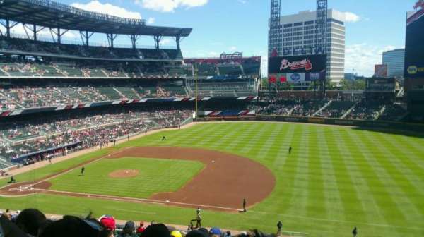 Truist Park, section: 217, row: 18, seat: 1-2