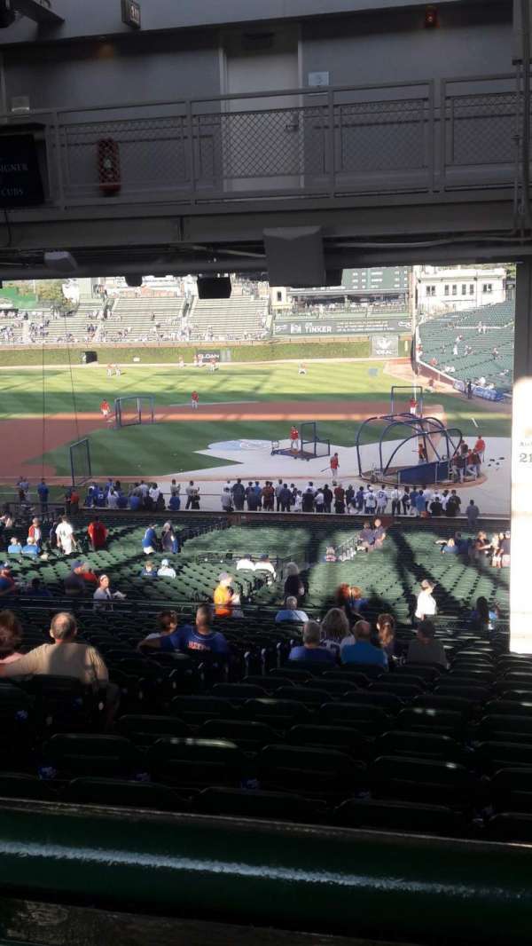 Wrigley Field, section: 214, row: 21, seat: 1-4
