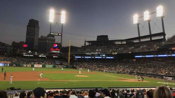 Comerica Park, section: 134, row: 26, seat: 14