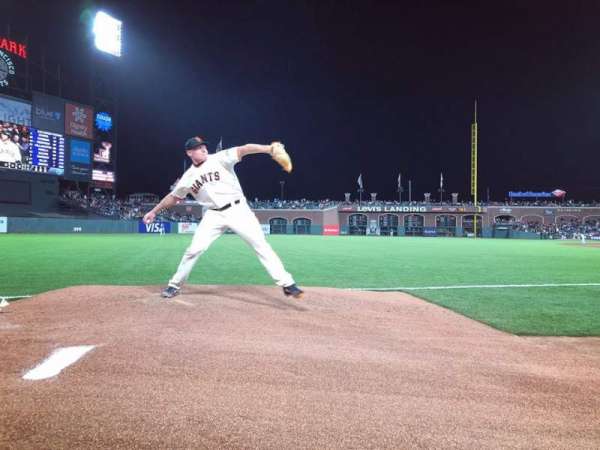 Oracle Park, section: 125, row: 1