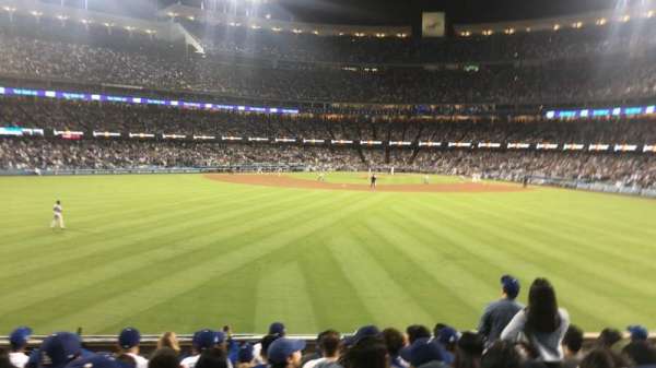 Dodger Stadium, section: 313PL, row: L, seat: 6