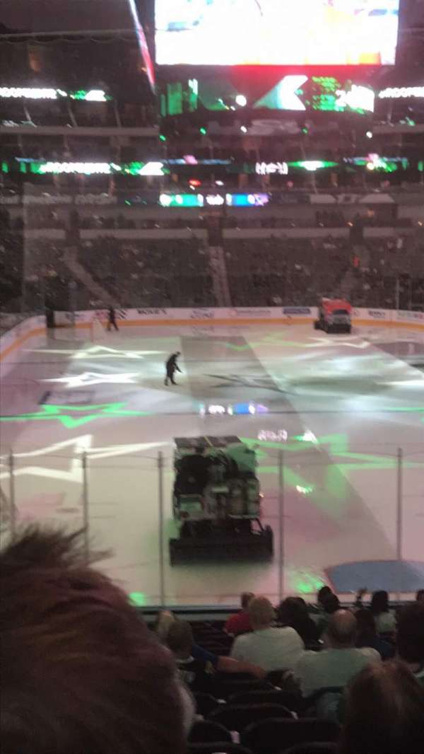 American Airlines Center, section: 101, row: U, seat: 8