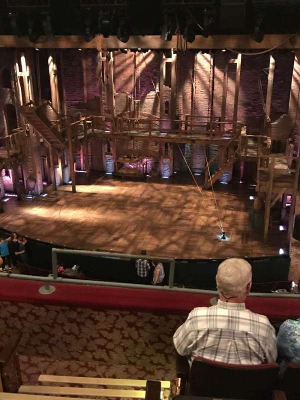 Richard Rodgers Theatre, section: Front Mezzanine R, row: D, seat: 2