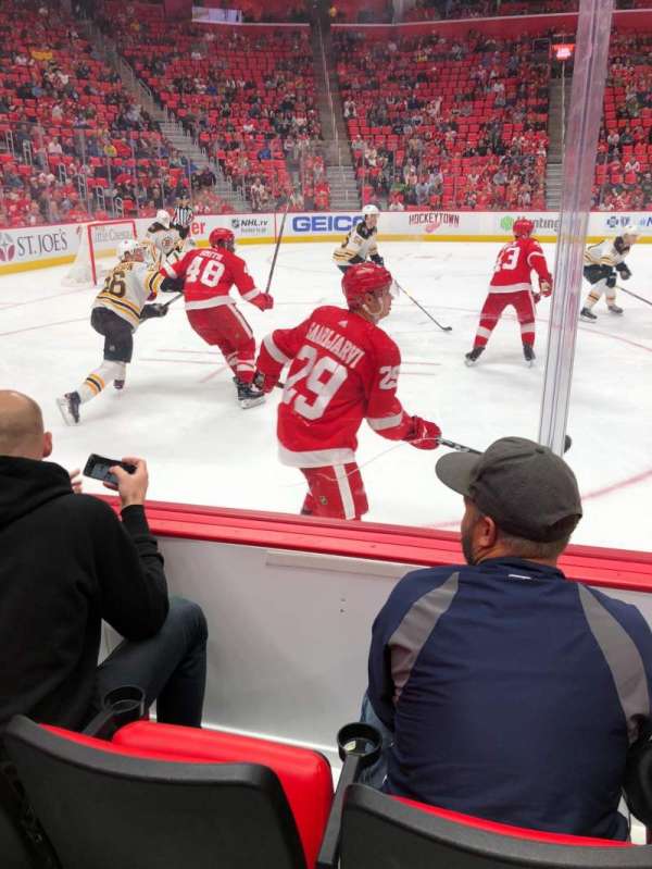 Little Caesars Arena, section: 125, row: 3, seat: 2