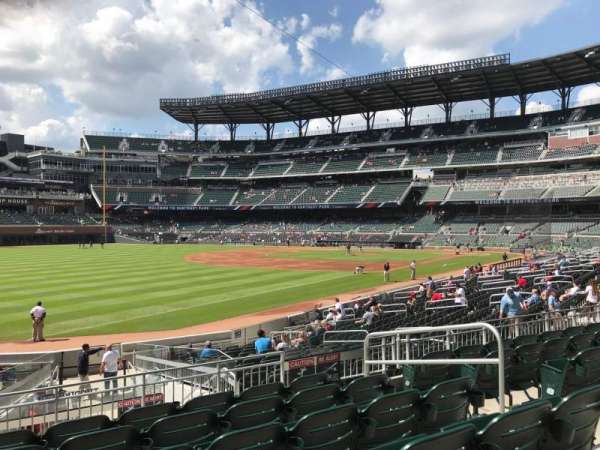 Truist Park, section: 141, row: 6, seat: 6