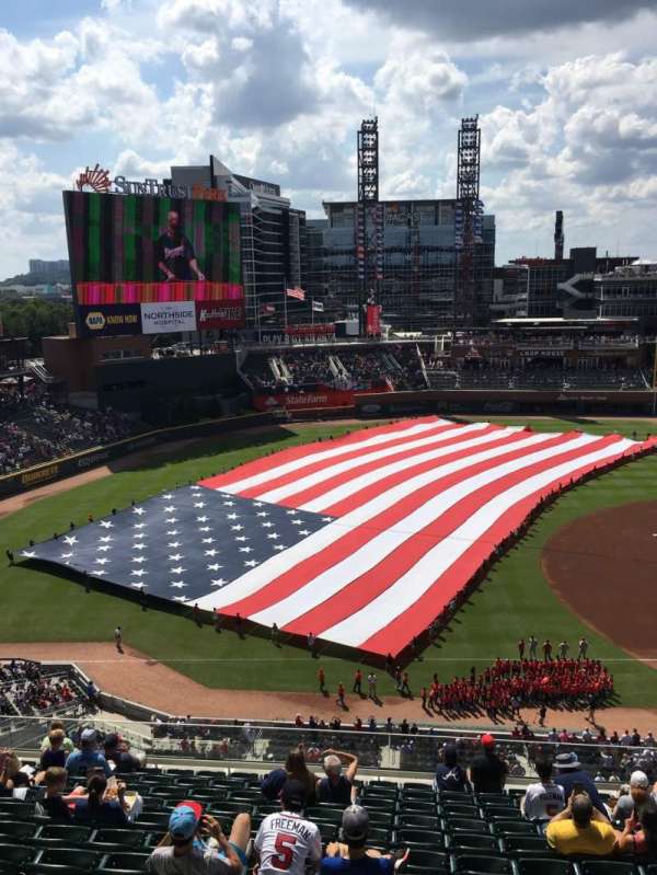 Truist Park, section: 337, row: 13, seat: 4