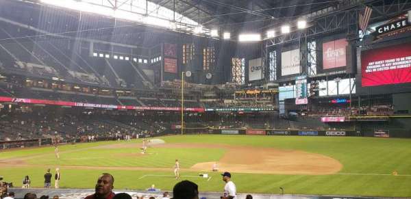 Chase Field, section: 115, row: 23, seat: 19
