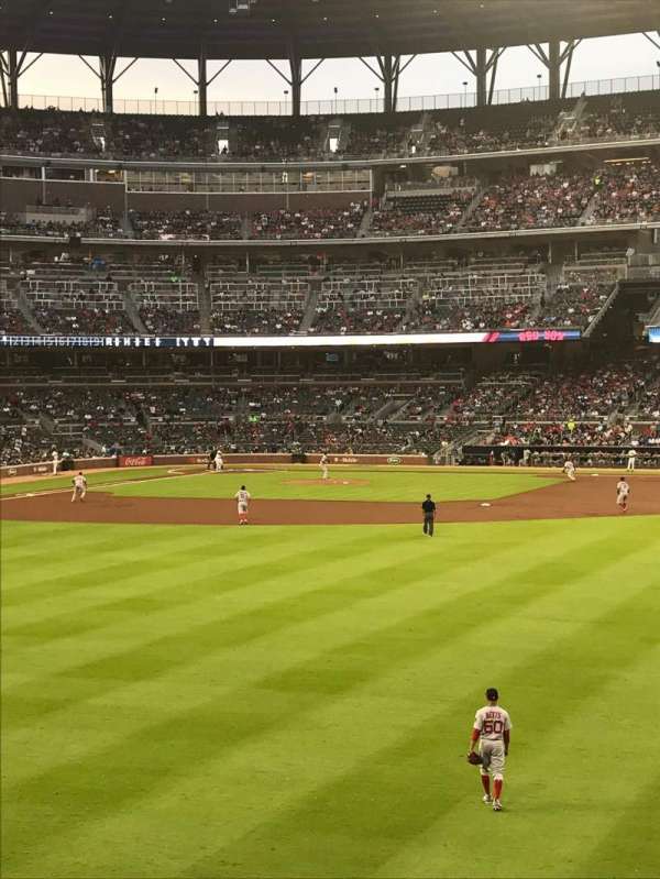 Truist Park, section: 154, row: 4, seat: 22