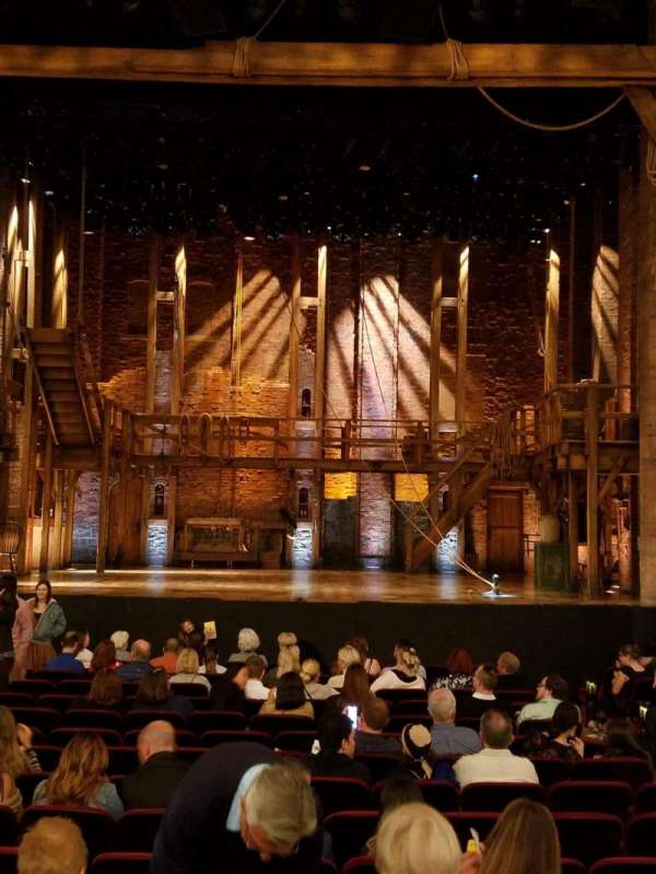 CIBC Theatre, section: Orchestra C, row: S, seat: 108