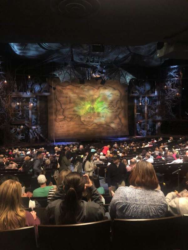 Gershwin Theatre, section: Orchestra L, row: W, seat: 7