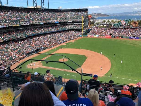 Oracle Park, section: VR305, row: 3, seat: 22
