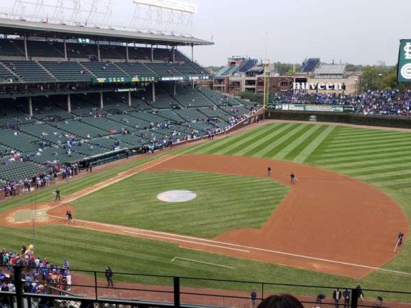 Wrigley Field, section: 326R, row: 5, seat: 14 and 13
