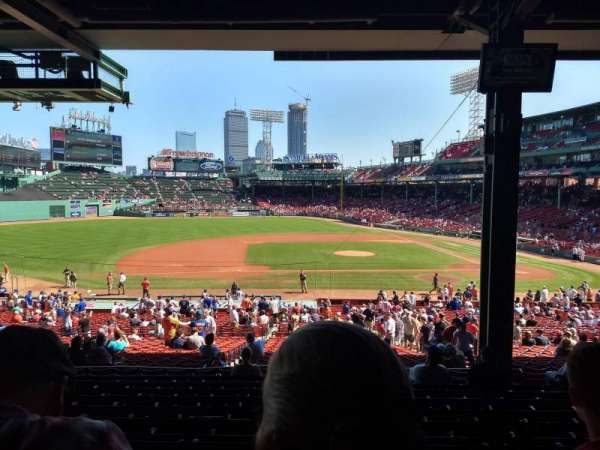 Fenway Park, section: Grandstand 26, row: 11, seat: 8