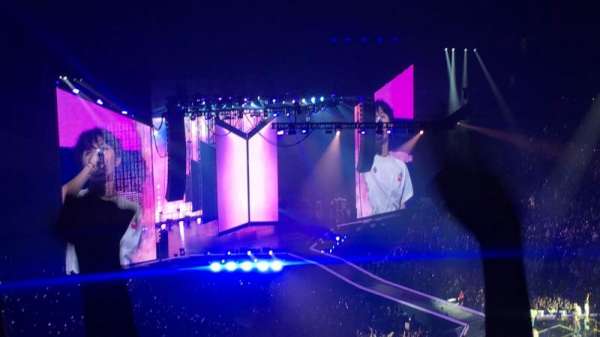 Prudential Center, section: 132, row: 4, seat: 14