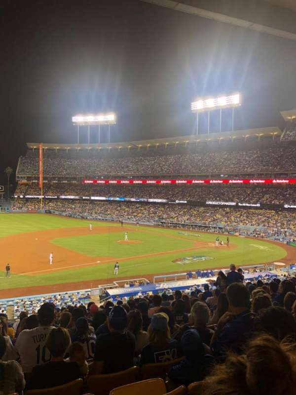 Dodger Stadium, section: 141LG, row: O, seat: 5-6