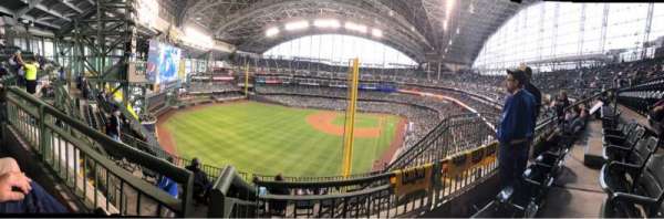 American Family Field, section: 440, row: 9, seat: 7