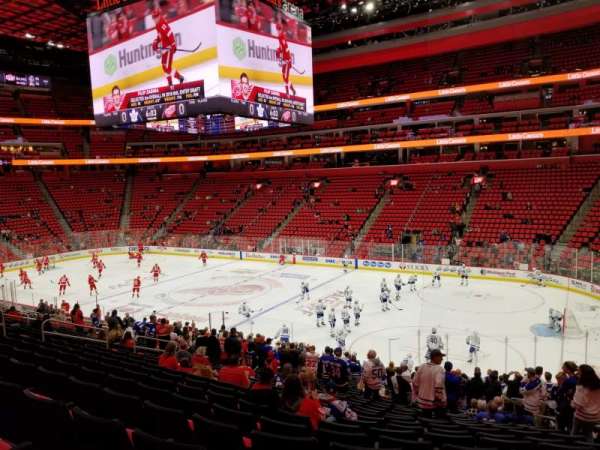 Little Caesars Arena, section: 119, row: 23, seat: 6