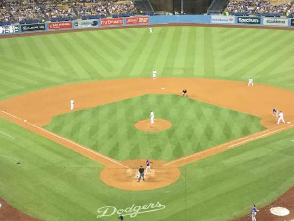 Dodger Stadium, section: 2RS, row: P, seat: 4