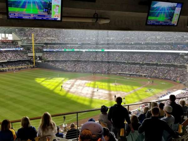 American Family Field, section: Northwestern Mutual Legends Club, seat: NO SEAT!