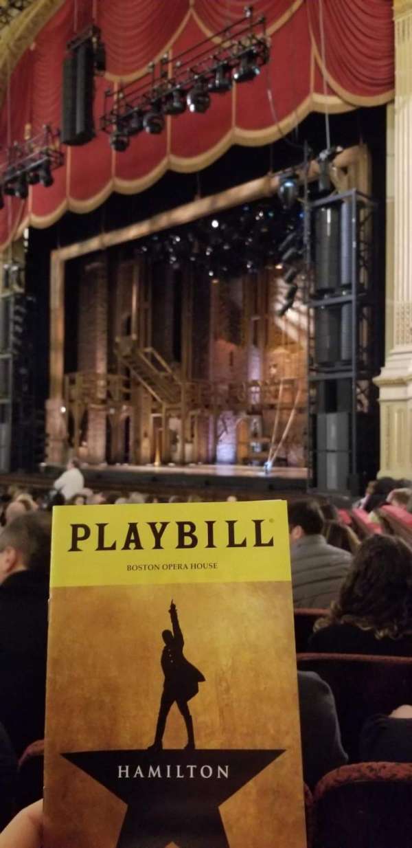 Citizens Bank Opera House, section: RORCLV, row: L, seat: 40