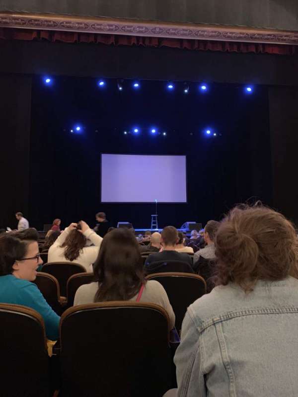 Paramount Theatre, Seattle, section: Main Floor 3, row: M, seat: 3
