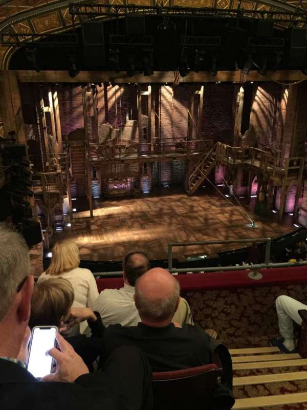 Richard Rodgers Theatre, section: Front Mezzanine L, row: D, seat: 3