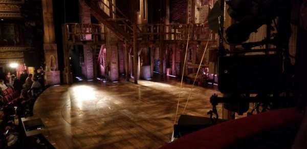 Richard Rodgers Theatre, section: Box C, row: 1, seat: 3, 2, and 1