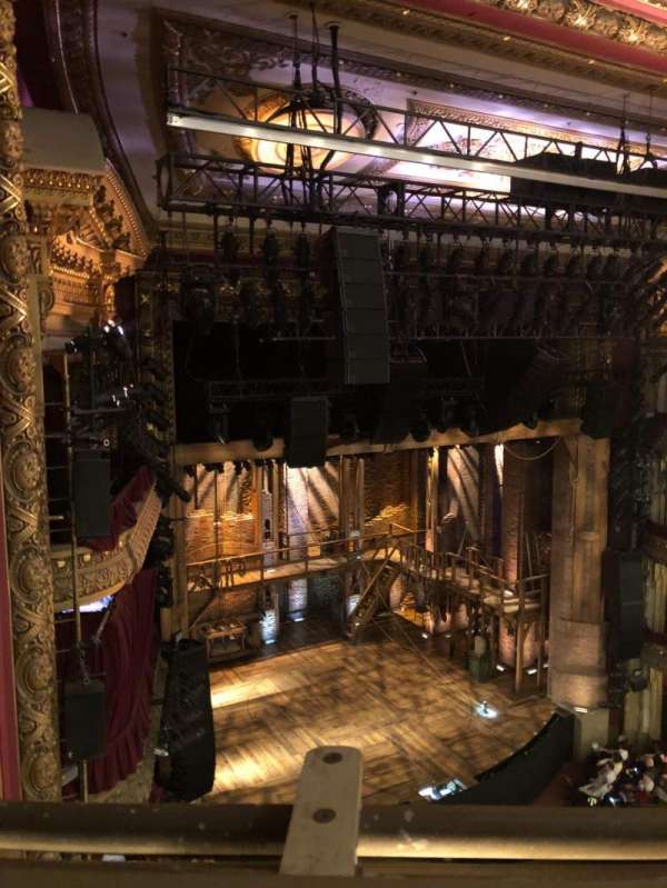 CIBC Theatre, section: Balcony L, row: A, seat: 13