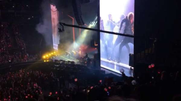 The O2, London, section: 112, row: V, seat: 374