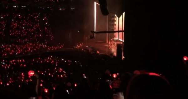 The O2, London, section: 112, row: V, seat: 374
