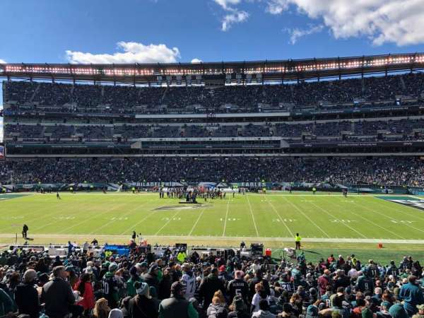 Lincoln Financial Field, section: 121, row: 33, seat: 14