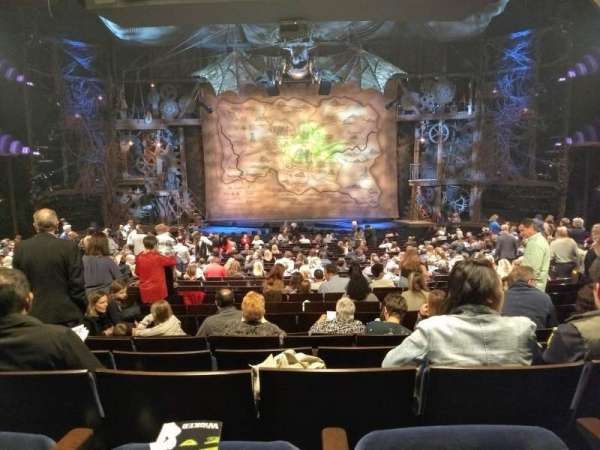 Gershwin Theatre, section: Orchestra C, row: W, seat: 109 and 110