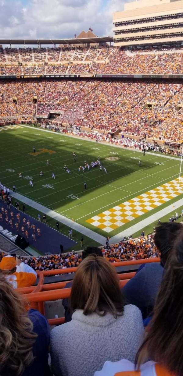 Neyland Stadium, section: PP, row: 3, seat: 14