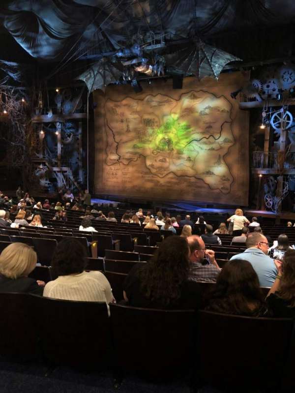 Gershwin Theatre, section: Orchestra R, row: Q, seat: 12