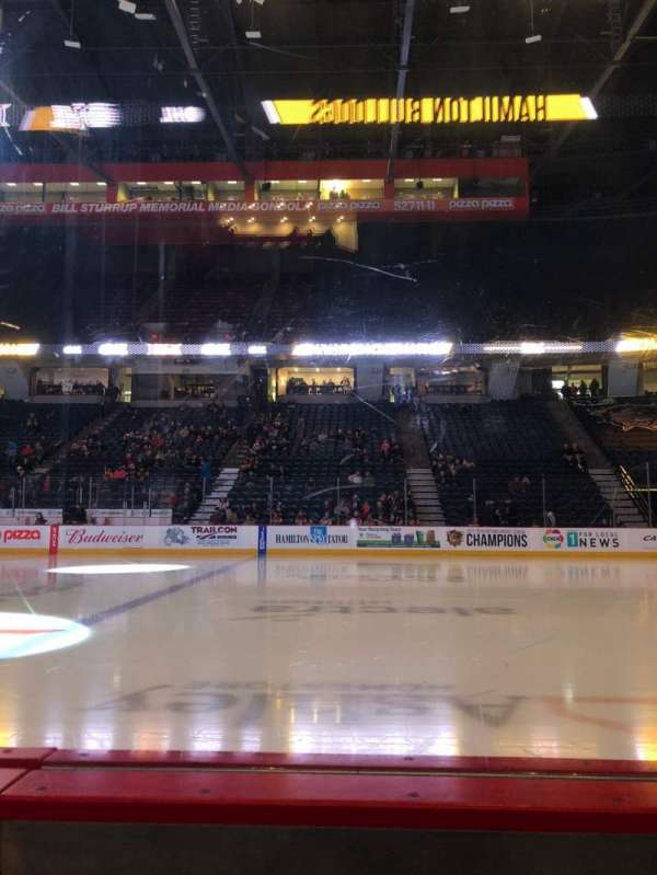 TD Coliseum, section: Old 107, row: 1, seat: 5