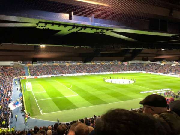Ibrox Stadium, section: MRT, row: G, seat: 289