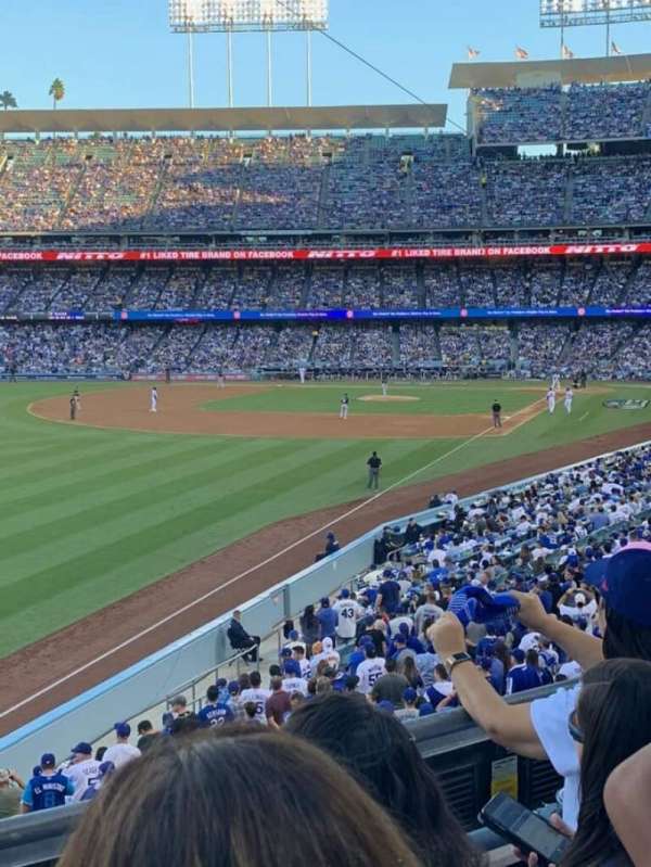 Dodger Stadium, section: 161LG, row: C, seat: 6