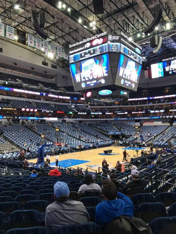 American Airlines Center, section: 122, row: O, seat: 5